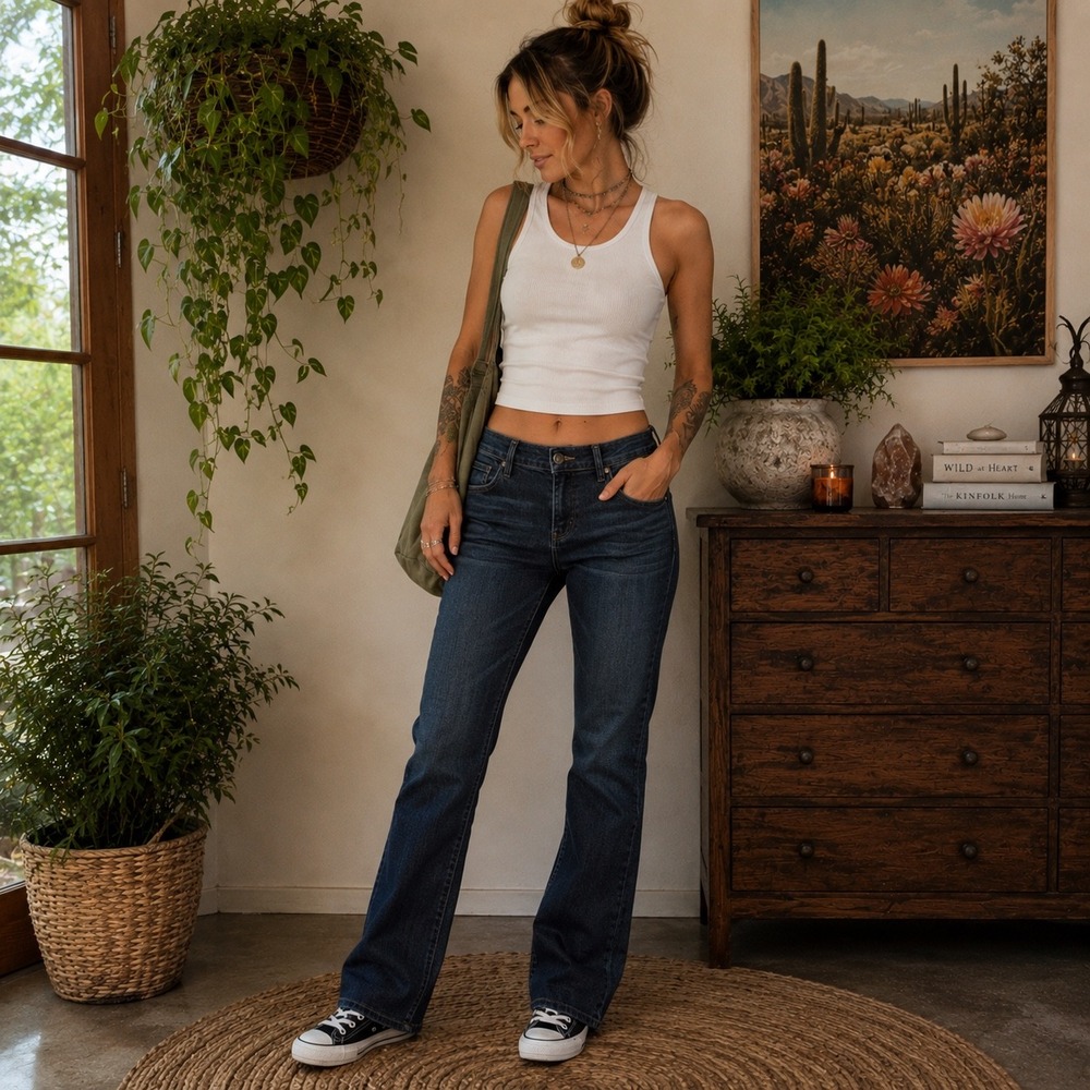 Citizens of Humanity Ava Jeans 29 Dark Wash Low Rise Straight Leg Y2K Denim
